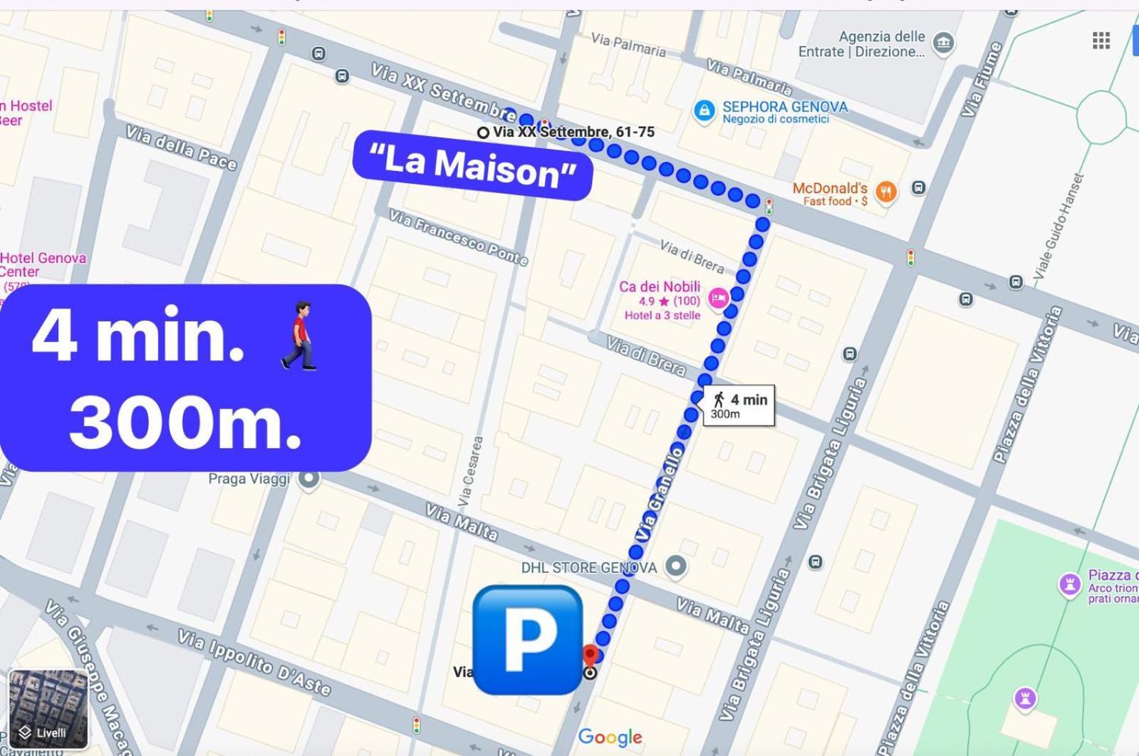 La Maison Nel Cuore Di Free Parking Apartment Genua